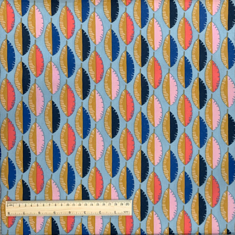 Viscosa estampada GOFAO Nilo / Multicolor vintage